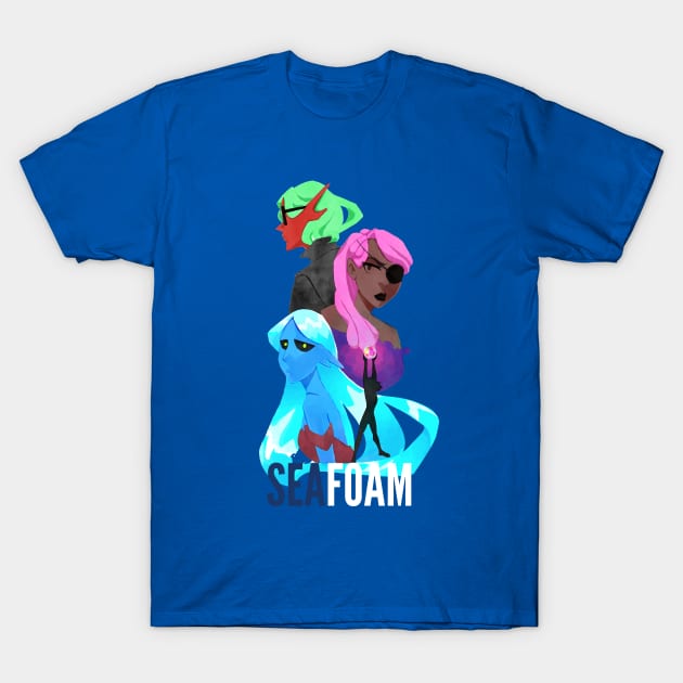 Seafoam Characters T-Shirt by Seafoam